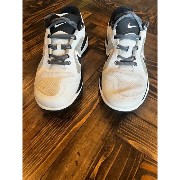 Nike FI Impact Golf Shoes Gray Black White Sneakers Men 8 Active Athletic Comfy - Picture 4 of 8